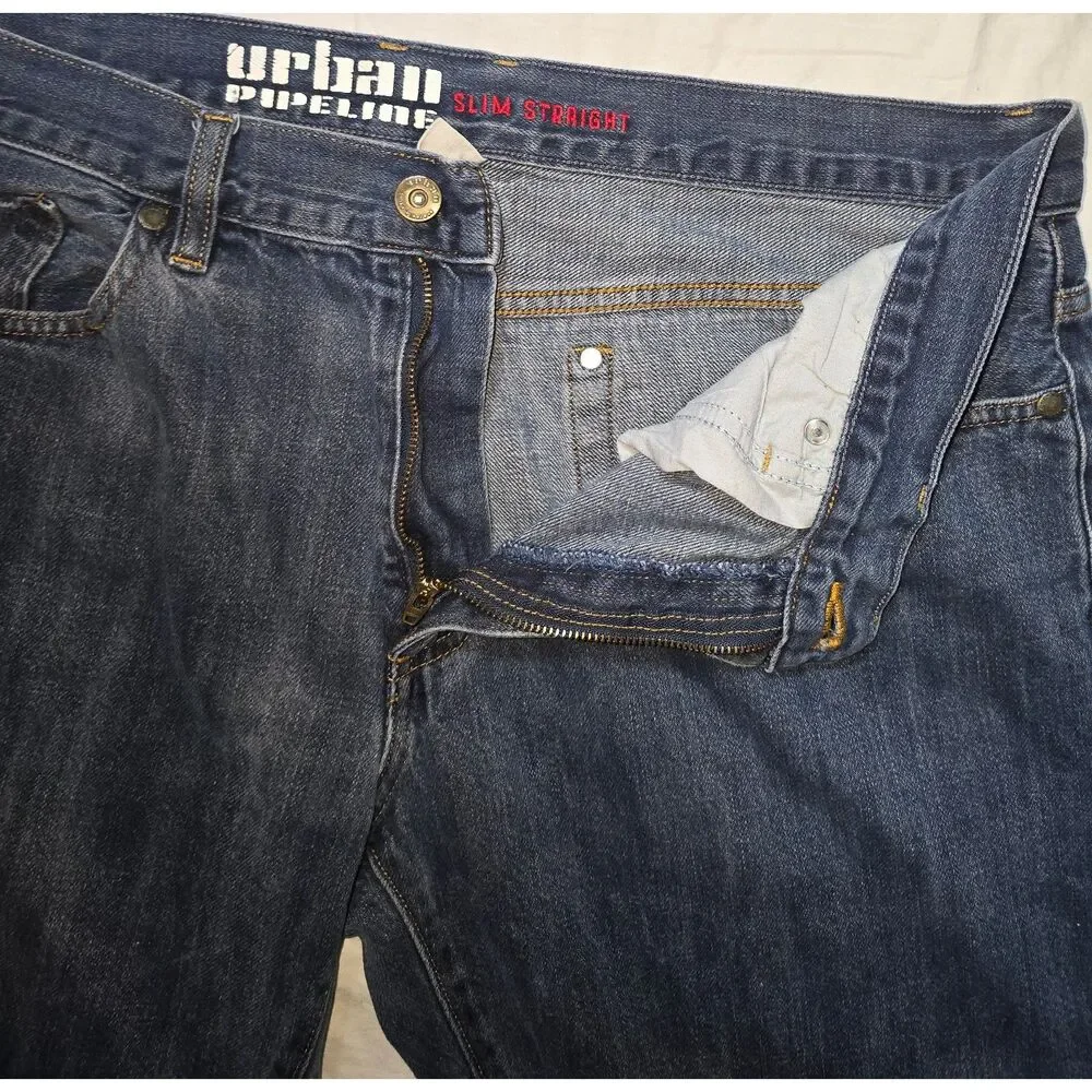 Urban Pipeline Slim Straight Size 36 x 32 Mens Jeans - 30